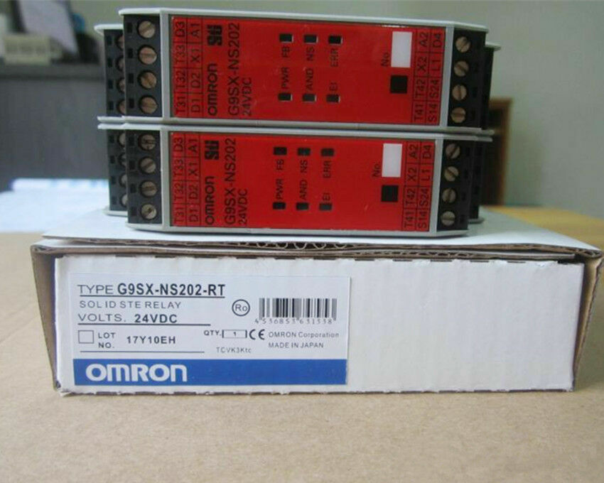 new 1PC Omron G9SX-NS202-RT Safety Relay Unit In Box ping - OMRON