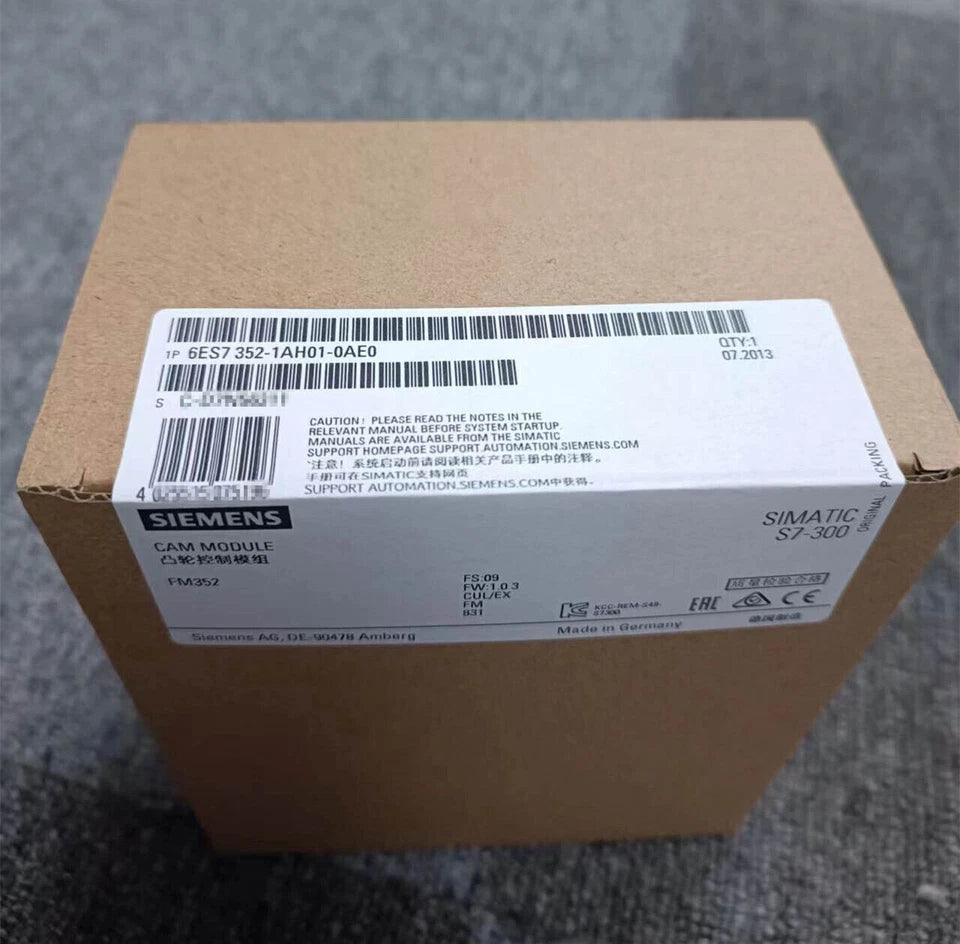new Siemens 6ES7352-1AH01-0AE0 6ES7 352-1AH01-0AE0 1PC In Box ping