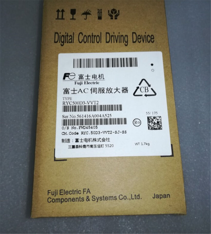 new One Fuji RYC500D3-VVT2 RYC500D3VVT2 Servo Drive In Box ping - ONE FUJI
