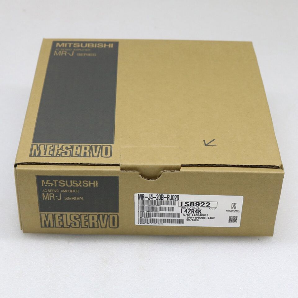 new 1PC Mitsubishi MR-J4-20B-RJ020 Servo Drive MRJ420BRJ020 ping - MITSUBISHI