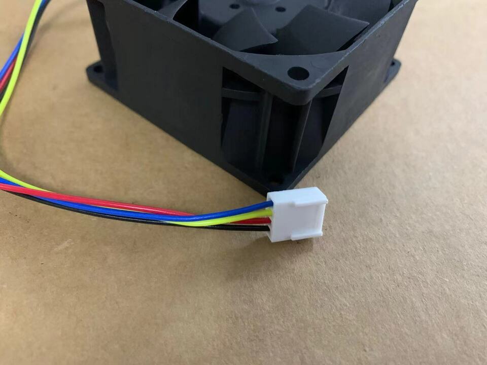 new 1pc 12V 2.34A 4-wire PWM Server Violence Cooling Fan TFB0812UHE 8038 8CM - KOEED