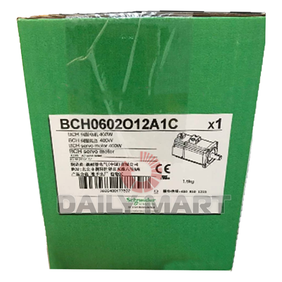 New In-Box SCHNEIDER BCH0602O12A1C Servo Motor 400W - SCHNEIDER
