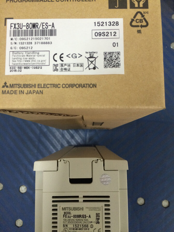 new 1PC Mitsubishi PLC FX3U-80MR/ES-A Programmable Logic Controller - MITSUBISHI HEAVY INDUSTRIES