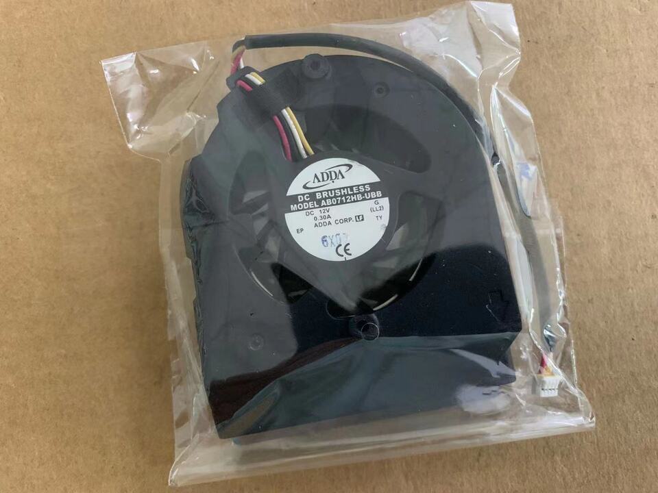 new 1pcs 0.30A 4-wire double ball cooling fan 4pin AB0712HB-UBB DC12V - PLCTECH