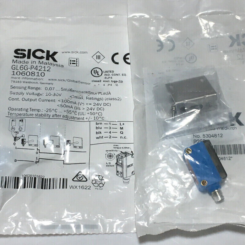 new 1PC Sick GL6G-P4212 Photoelectric Sensor GL6GP4212 - SICK