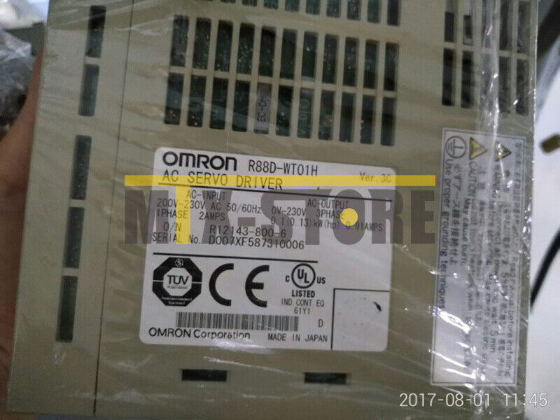 New R88D-WT01H PLC AC Driver - RITTAL