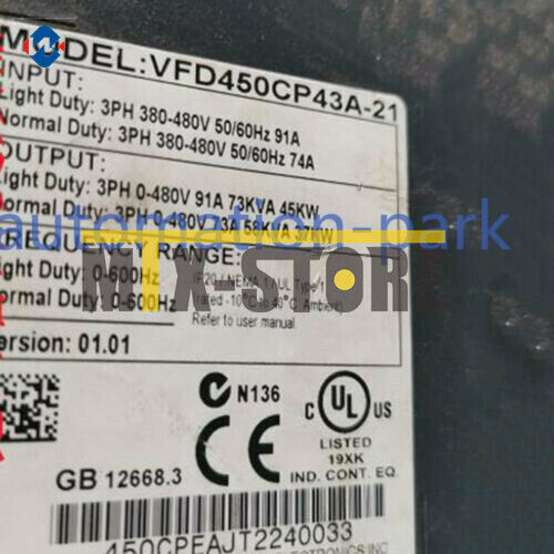 new 1PCS DELTA Inverter Frequency converter VFD450CP43A-21 - DELTA