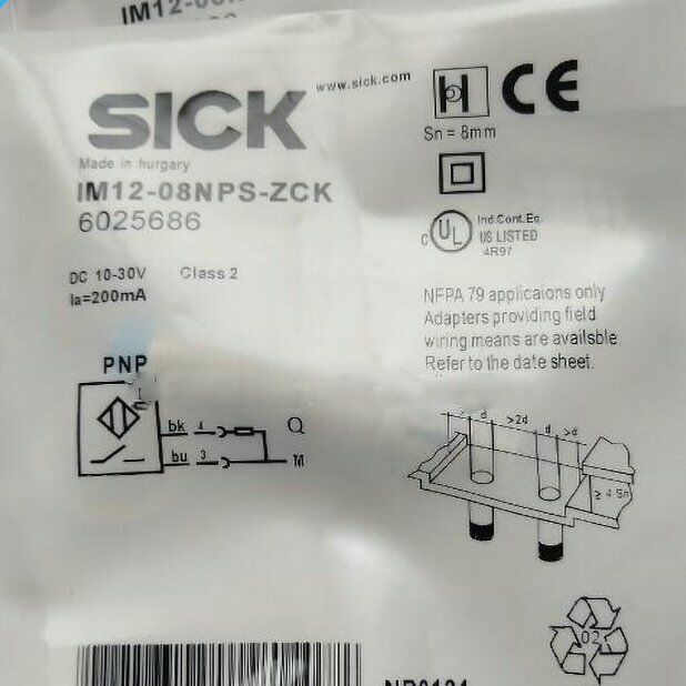 1PC Proximity Sensor IM1208NPSZCK - SICK