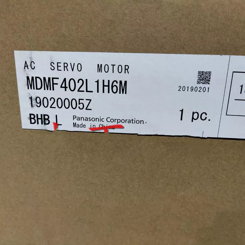 Panasonic MDMF402L1H6M Servo Motor - PANASONIC