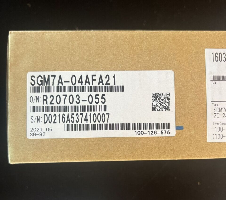 new YASKAWA SGM7A-04AFA21 AC Servo Motor SGM7A04AFA21 ping - YASKAWA
