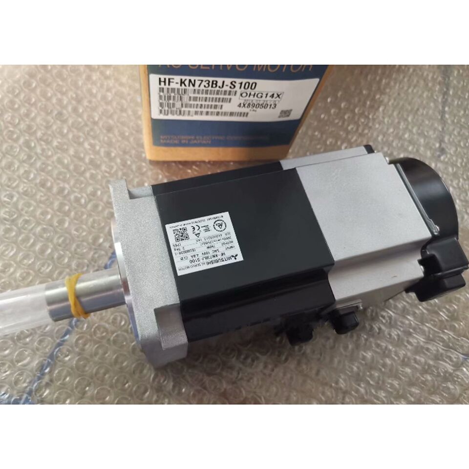 new One Mitsubishi HF-KN73BJ-S100 AC Servo Motor ping HFKN73BJS100 - MITSUBISHI