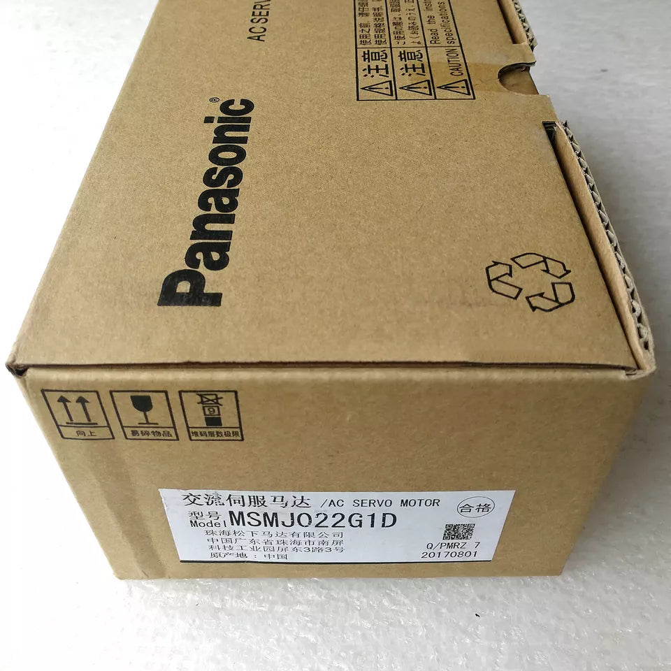 Panasonic MSMJ022G1D Servo Motor 1 Piece High Performance Industrial servo motor for precise motion control - PANASONIC