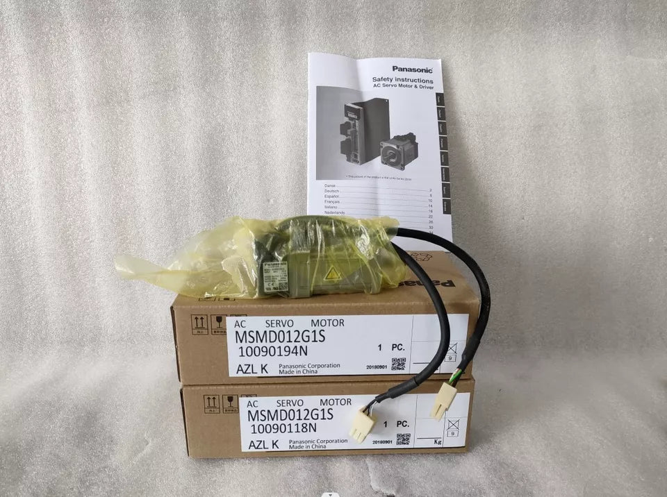 new 1PC Panasonic MSMD012G1S AC Servo Motor MSMD012G1S ping - PANASONIC