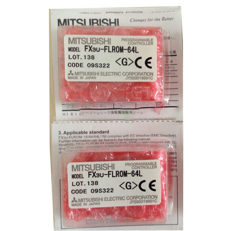 Mitsubishi FX3UFLROM64L Memory Card - MITSUBISHI