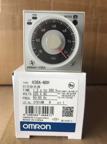 new Omron H3BA-N8H 220VAC Timer One H3BAN8H - OMRON