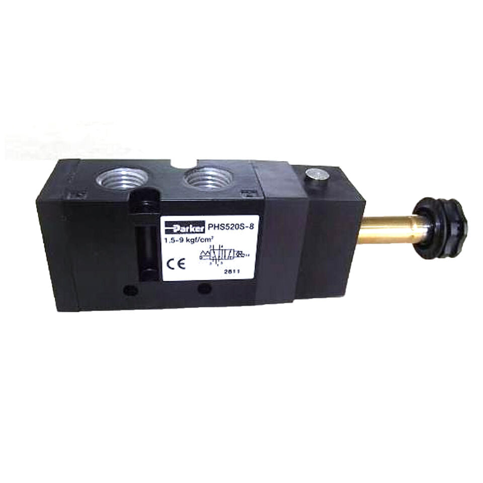 Parker PHS520S-8 Solenoid Valve with 250PSI 1/4" BSP Male to BSP Male, 100% Sealed - PARKER