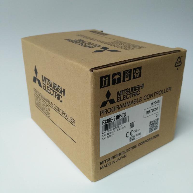new 1PCS Mitsubishi FX3GE-24MR/ES PLC Modules FX3GE24MRES ping