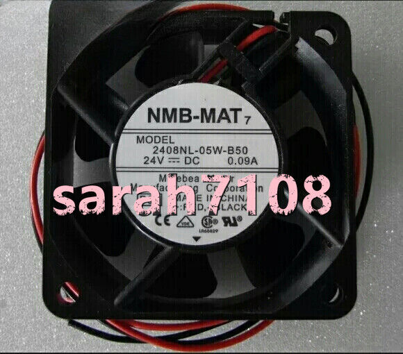 new 1PC inverter fan 2408NL-05W-B50 6020 24V 0.09A fan - KOEED