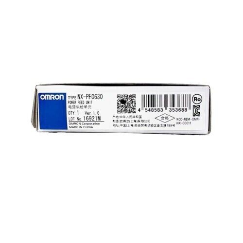 new Omron NX-PF0630 Power Supply Module One NXPF0630 - OMRON