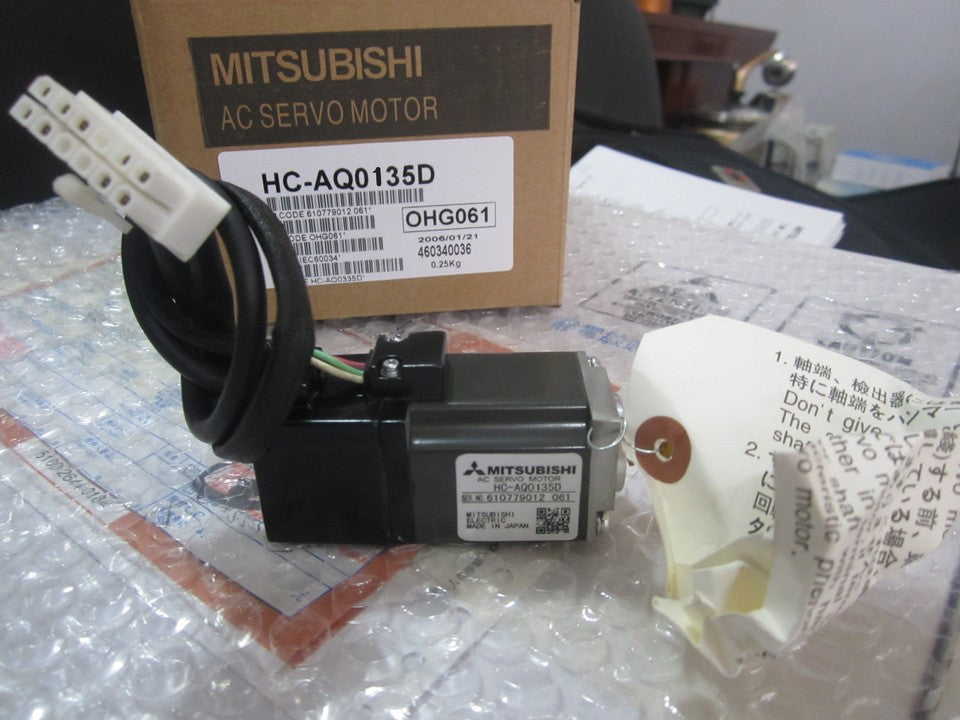 new 1PC Mitsubishi HC-AQ0135D AC Servo Motor In Box ping