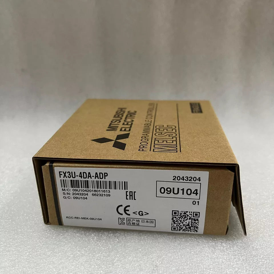 Mitsubishi FX3U-4DA-ADP PLC - 1PC, High-Performance PLC Controller for industrial automation applications, compatible with Mitsubishi's industrial automation systems - MITSUBISHI