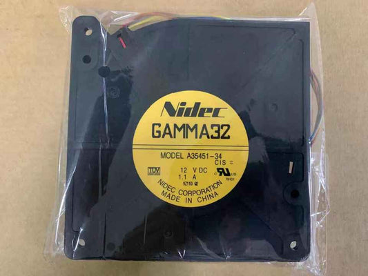 new 1pcs 1.1A 4-wire Cooling Fan Drum Machine GAMMA32 A35451-34 12032 12V - GAMMA