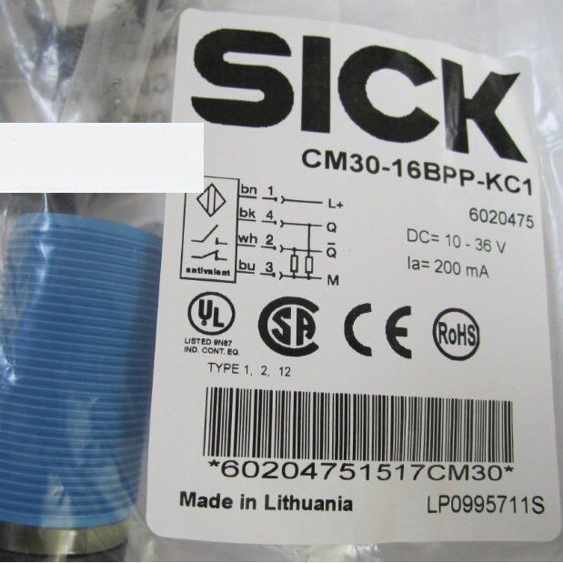 new SICK CM30-16BPP-KC1 Photoelectric Switch One CM3016BPPKC1 - SICK