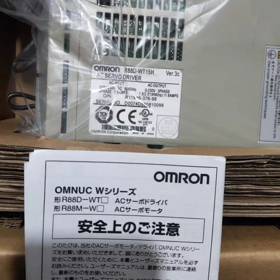 Omron R88DWT15H Servo Driver - High Performance PWM Control Module - OMRON