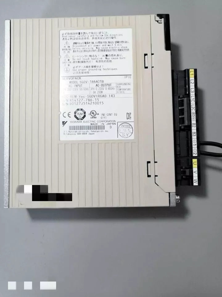 Yaskawa SGDV-1R6A01B Servo Driver 1PC - YASKAWA