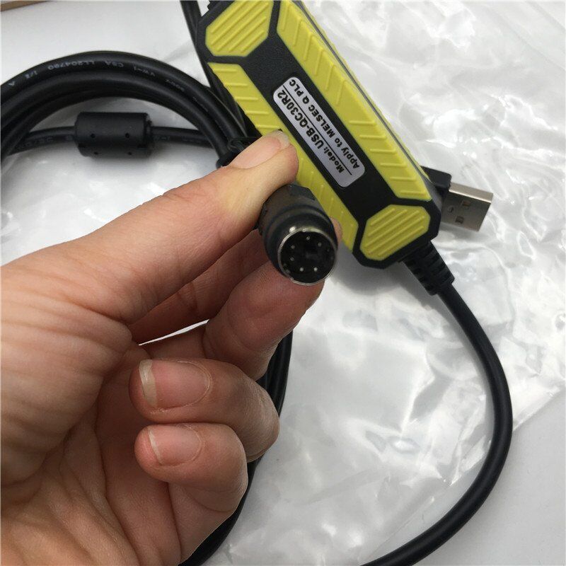 new 1PC Mitsubishi USB-QC30R2 Q Series RS232 Programming Cable - MITSUBISHI
