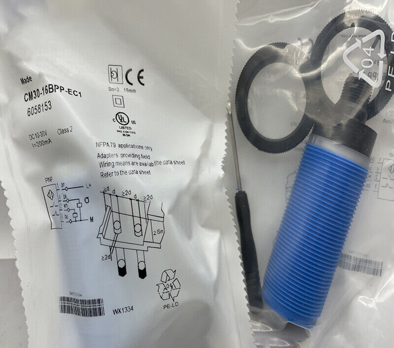 new SICK CM30-16BPP-EC1 Proximity Sensor One CM3016BPPEC1 - SICK
