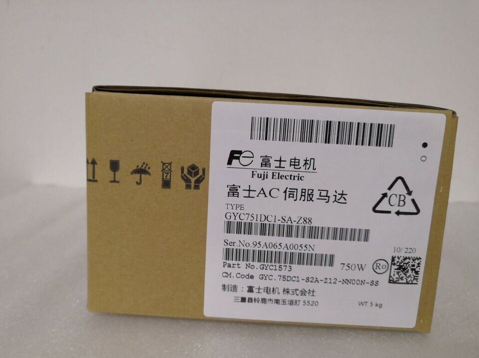 New FUJI GYC751DC1-SA-Z88 AC Servo Motor - FUJI