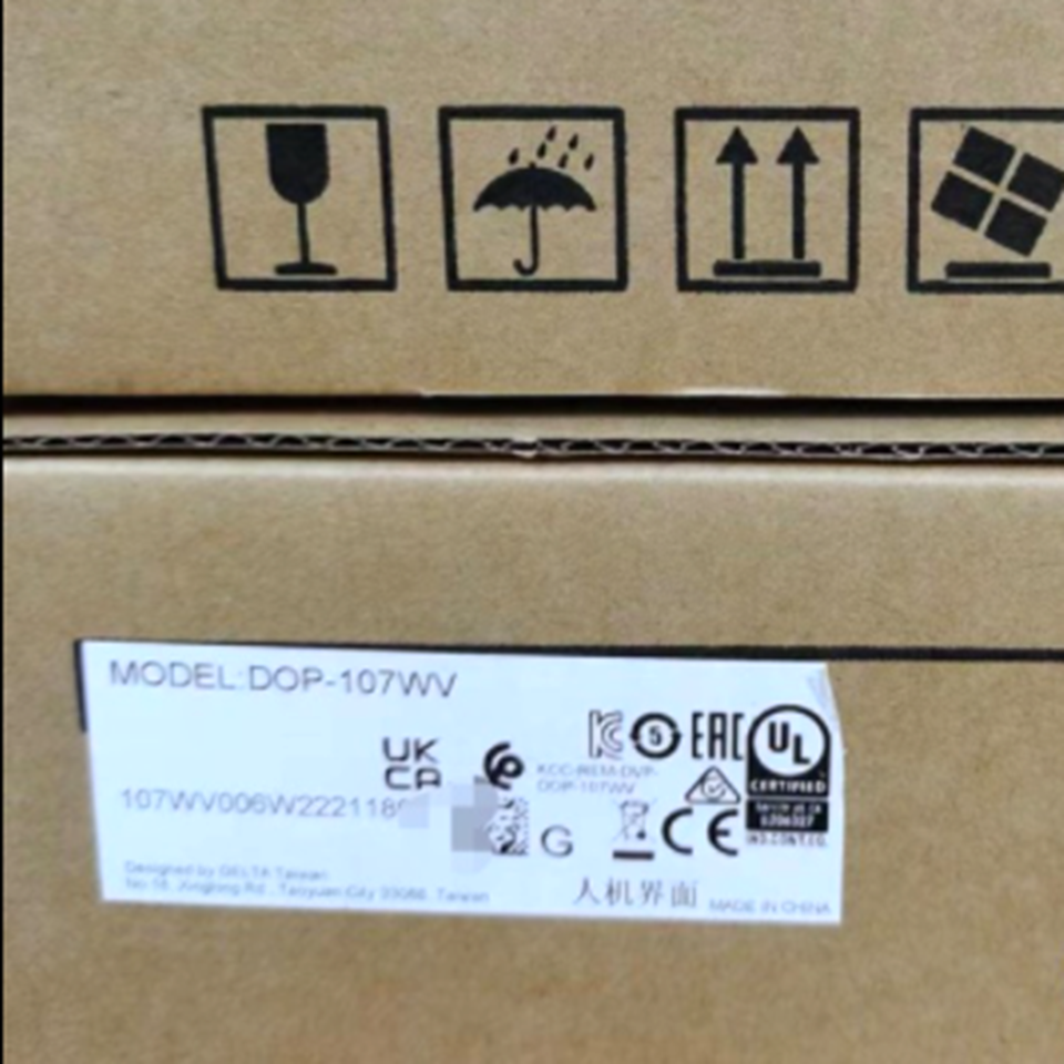 new DELTA DOP-107WV HMI Touch Screen DC+24V 2/350mA 7 Inch - KOEED