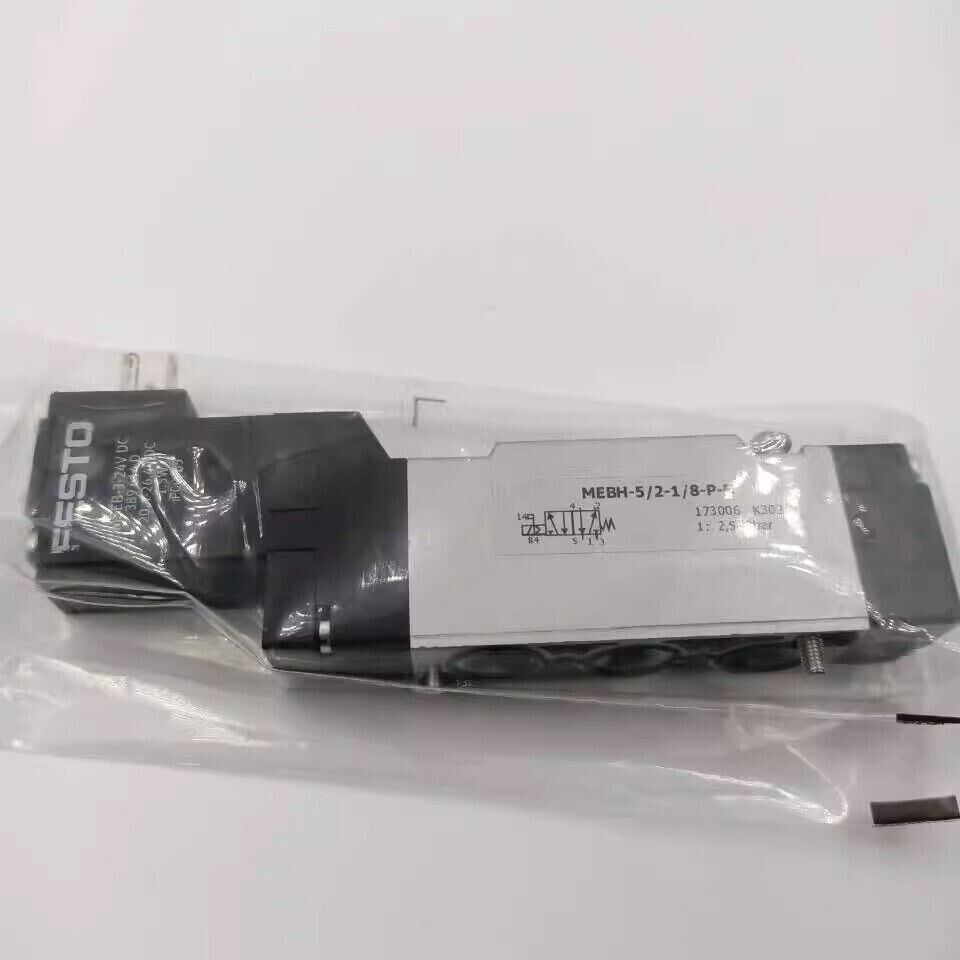 FESTO MEBH-5/2-1/8-P-B 173006 Solenoid Valve - FESTO
