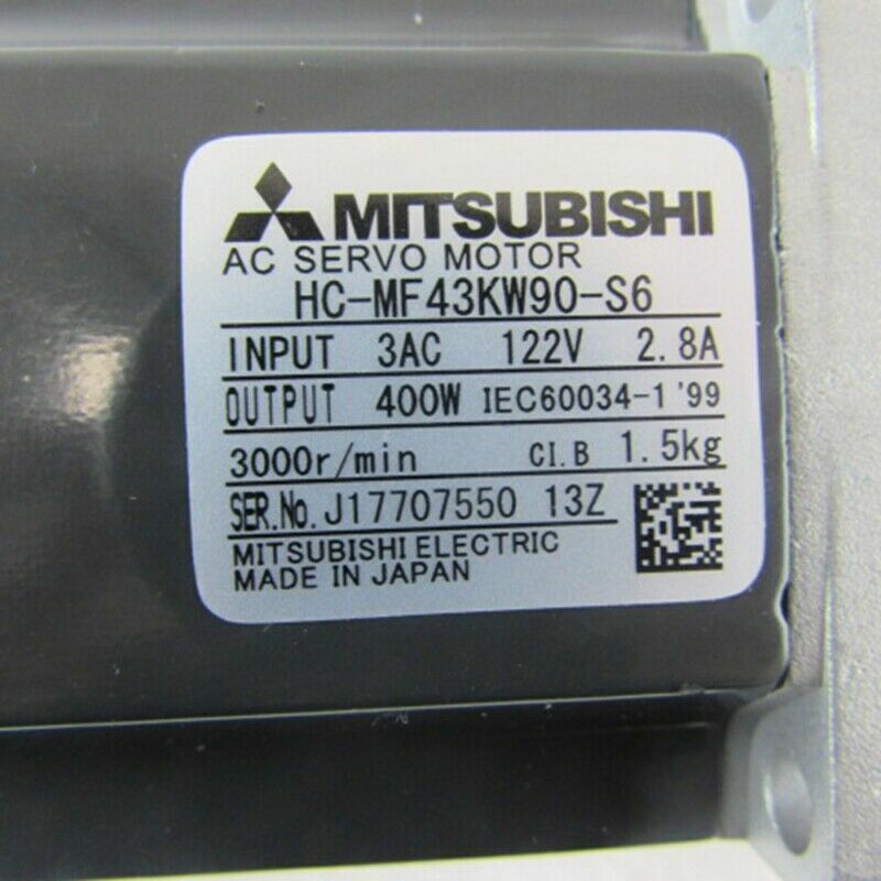 new 1PC MITSUBISHI HC-MF43KW90-S6 Servo Motor HCMF43KW90S6 ping - MITSUBISHI