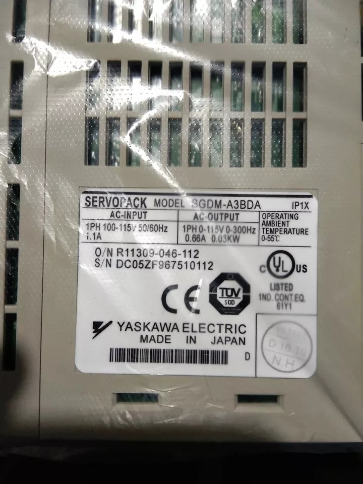 Yaskawa SGDM-A3BDA Servo Driver - 1PC - YASKAWA