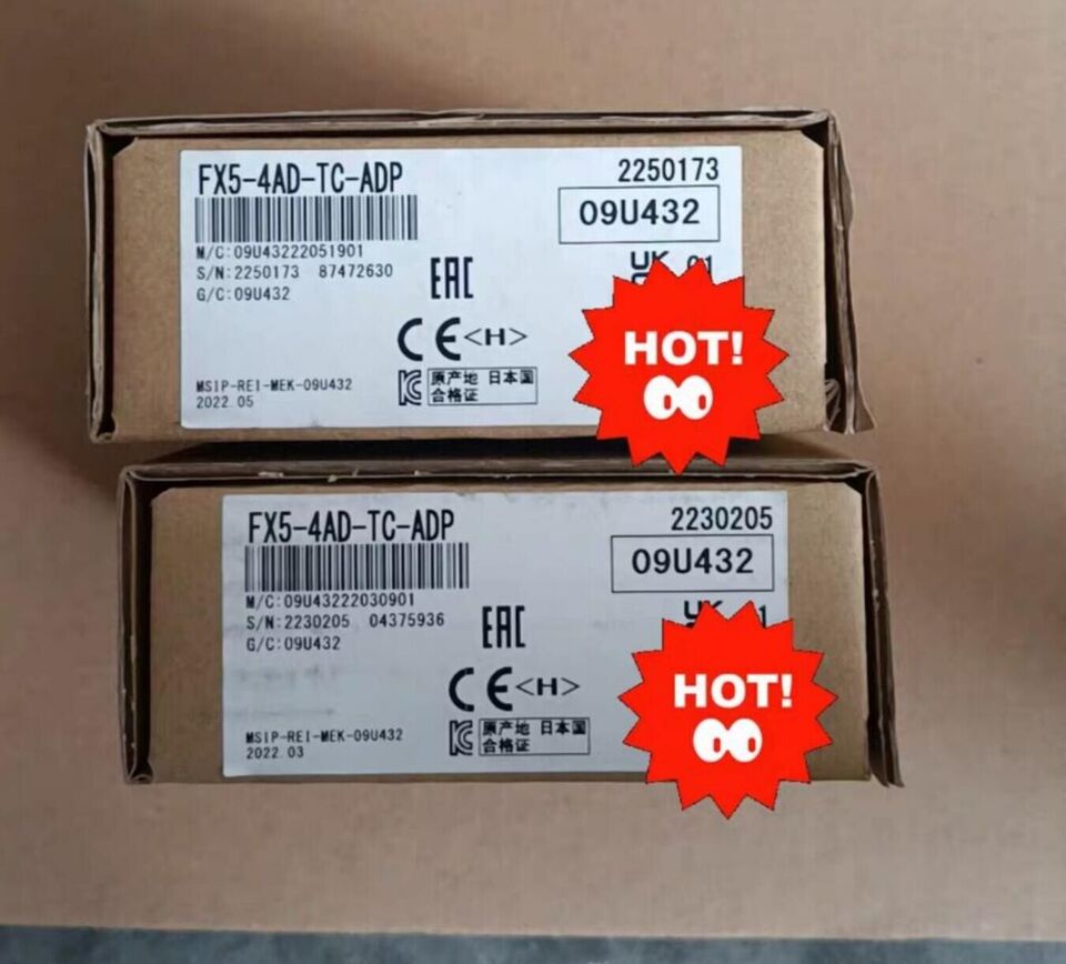 new 1PC Mitsubishi FX5-4AD-TC-ADP FX54ADTCADP PLC Module ping - MITSUBISHI