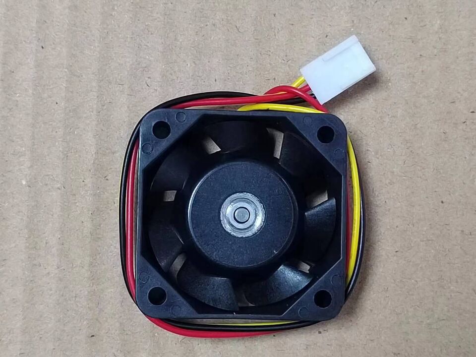 new 1pc Double Ball 3-wire Cooling Fan 9A0412J7D03 DC12V 0.11A 4015 4CM - LAN(VERTICAL)