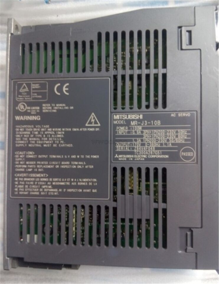 Used 1Pcs Mitsubishi MR-J3-10B Ac Servo Drive Tested - MITSUBISHI