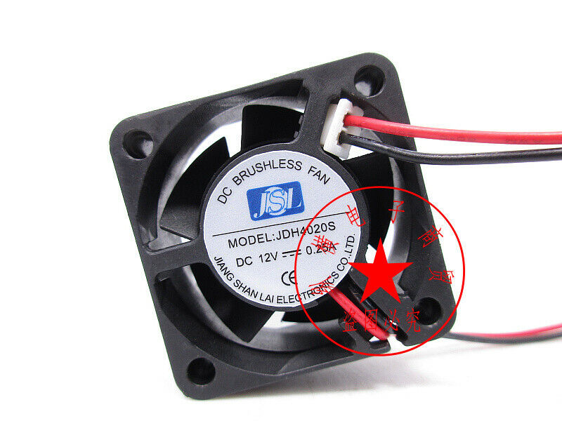 1PC JSL JDH4020S 12V 0.25A Cooling Fan for Printer & Copier - JSL