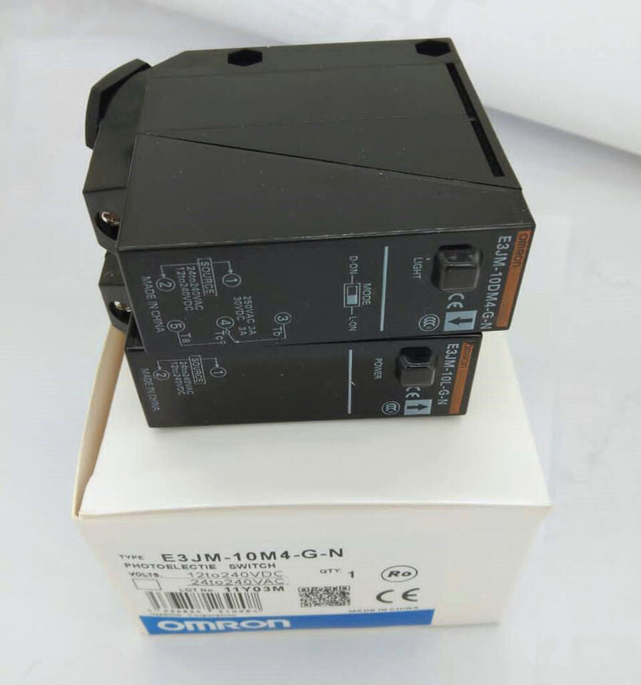 new 1PC Omron E3JM-10M4-G-N Photoelectric Switch E3JM10M4GN In Box - OMRON