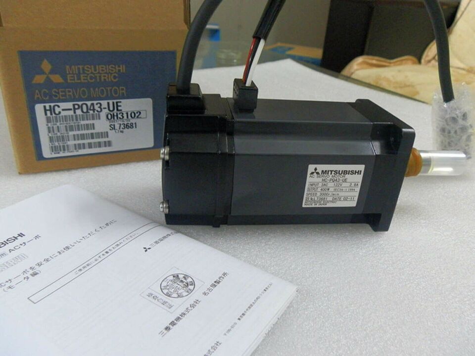 new Mitsubishi HC-PQ43-UE Servo Motor 1PC ping HCPQ43UE - MITSUBISHI