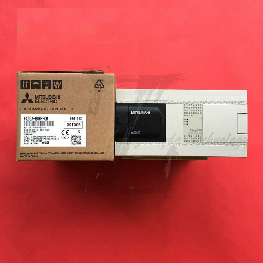 New Mitsubishi PLC Programmable Controller FX3GA-60MR-CM - MITSUBISHI