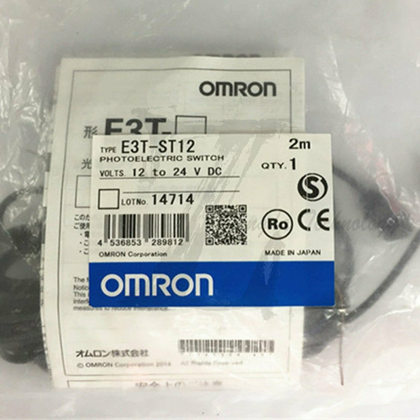 NEW Omron photoelectric sensor E3T-ST12 quality assurance - Omron