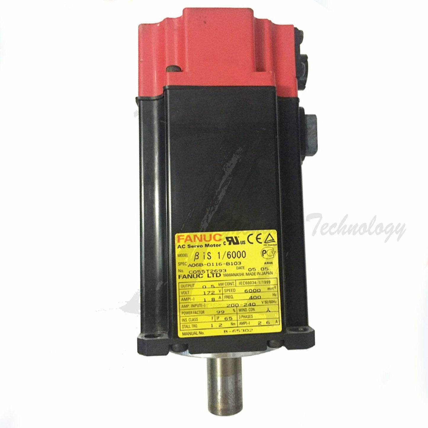 NEW Fanuc,AC SERVO MDL BiS1/6000, ST, SLK, b64ia,A06B-0116-B103 - FANUC