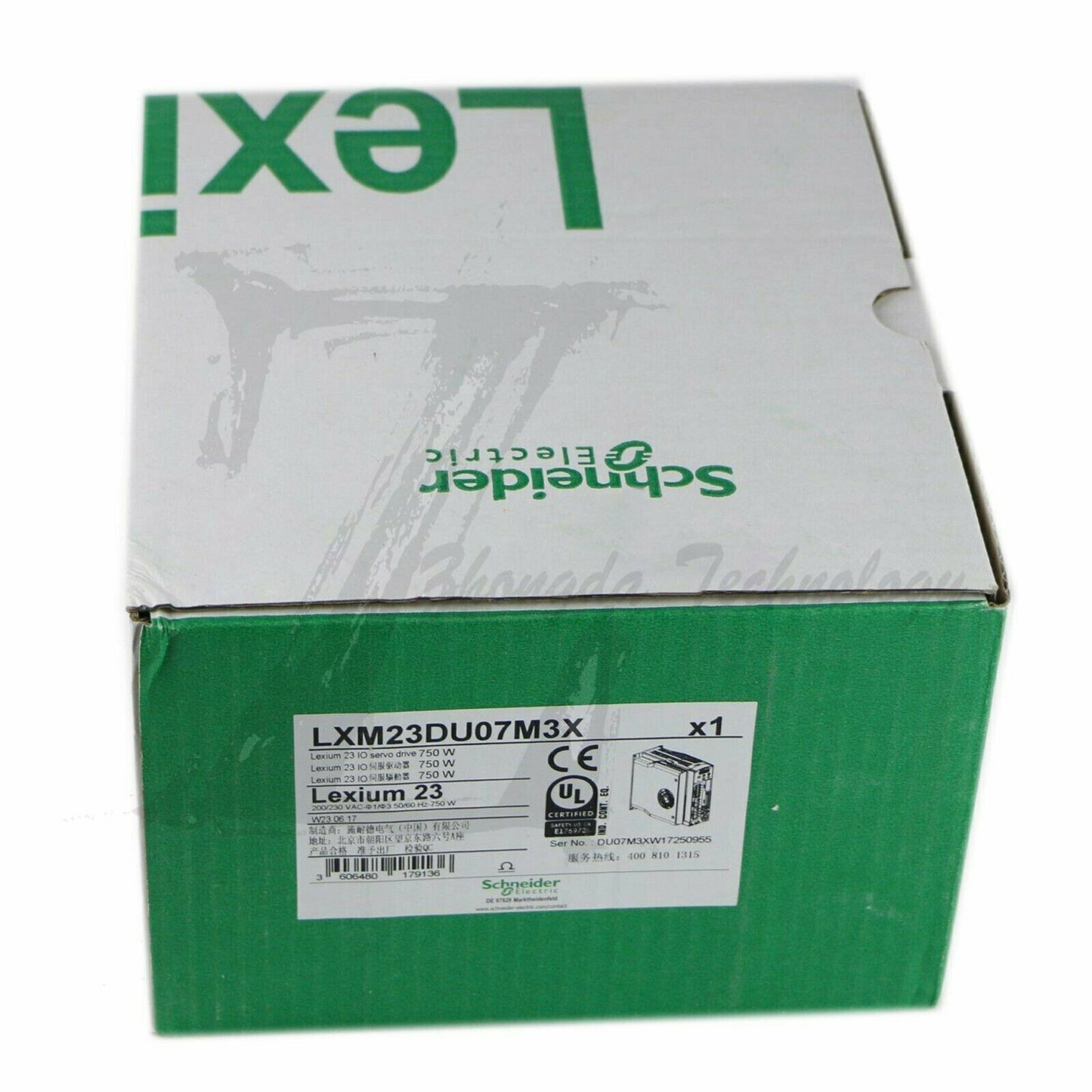Schneider LXM23DU07M3X Servo Drive - Three Phase 200...255 V - 750 W - I/O - SCHNEIDER