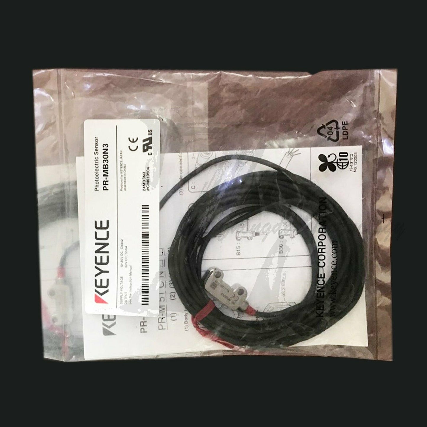 NEW IN BOX 1PCS Keyence Photoelectric Sensor PR-MB30N3 PRMB30N3 - KEYENCE