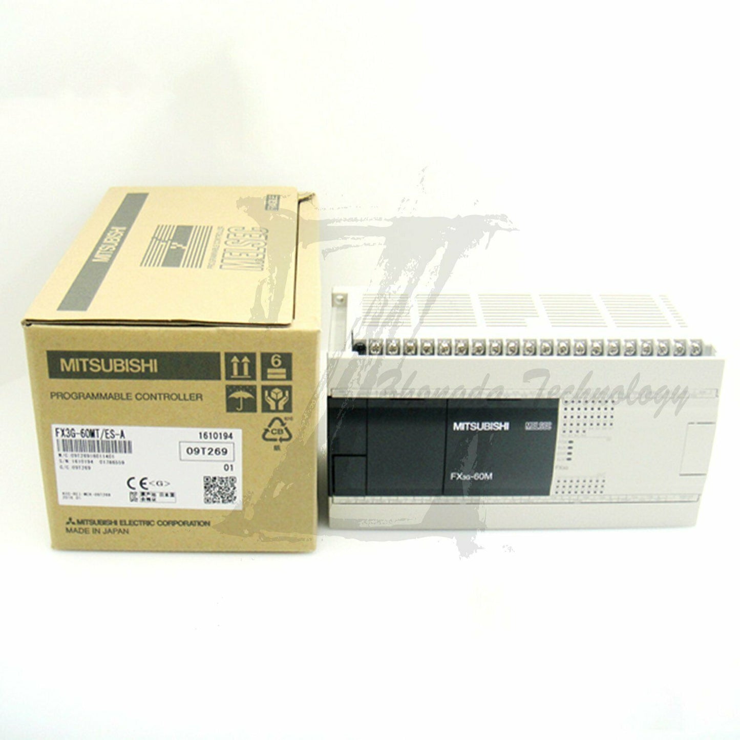 New Mitsubishi, Sequencer CPU for Small-Scale Sequence Controls FX3G-60MT/ES-A - MITSUBISHI