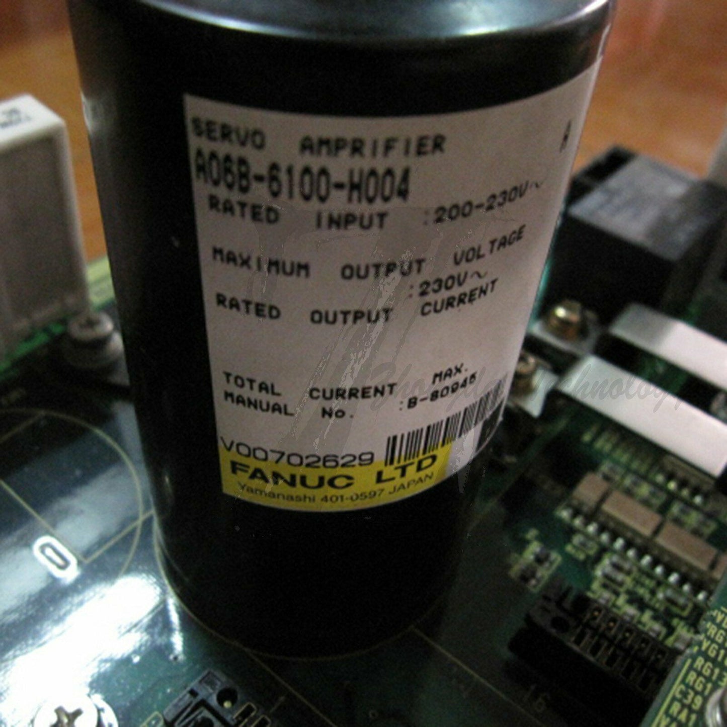 Used Fanuc6 AXIS SERVO DRIVE,A06B-6100-H004 Tested It In Good Condition - FANUC