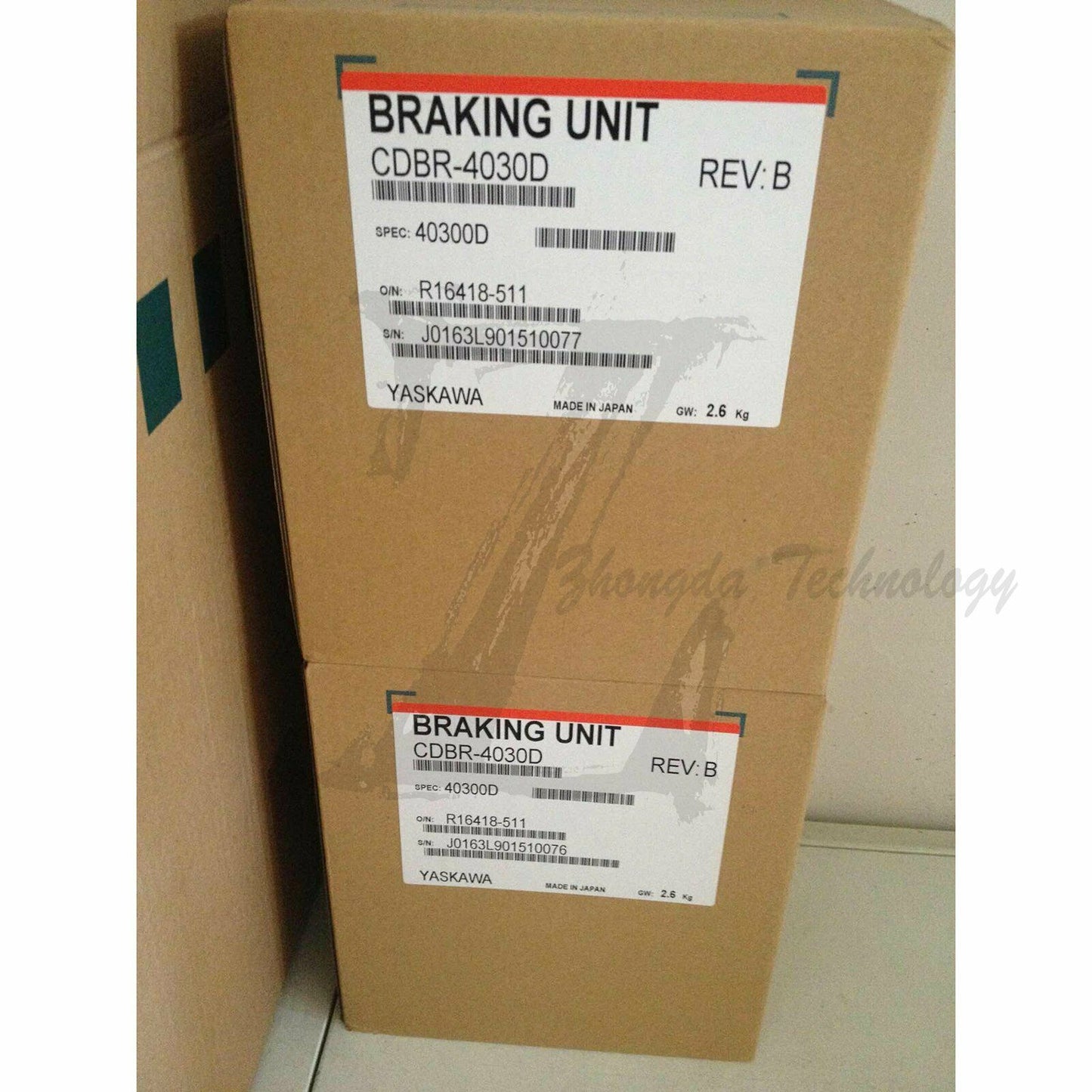 NEW Yaskawa Inverter Brake Unit CDBR-4030D H1000 A1000 Series Use - YASKAWA